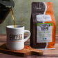 Fresh Roasted Coffee Organic Ethiopian Sidamo Half-Caf, Medium Roast, 12 oz Whole Bean, USDA Organic, Kosher