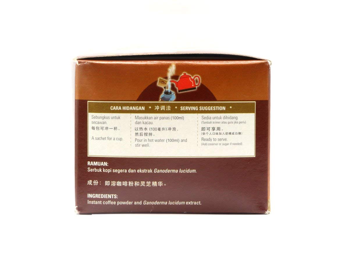 Generic Totallyawesome Gano Excel Ganocafe Gano Cafe Classic With Ganoderma Extract Black Coffee 30 Sachets (3 Box)