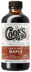 Cook'S, Pure Maple Extract, All Natural Premium Maple Sap From Vermont'S Finest Maple Trees, 4 Oz