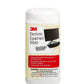 3M Electronic Equipment Cleaning Wipes, 1-Ply, 5.5 X 6.75, Unscented, White, 80/Canister