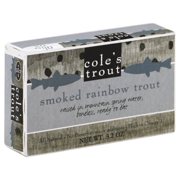 Coles Smkd Trout/Olv Oil (10X3.20)