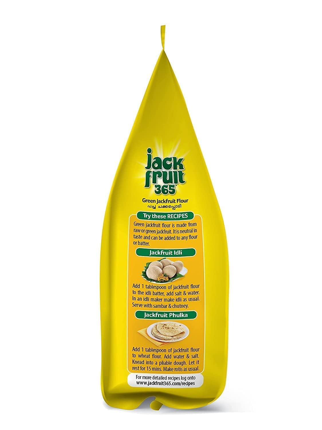 Jackfruit 365 Green Jackfruit Flour - Helps Control Blood Sugar Rich In Dietry Fiber | Non-Gmo | Zero Additives & Preservatives