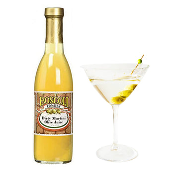 Boscoli Dirty Martini Olive Juice, 12.7 Fl Oz, Pack of 2