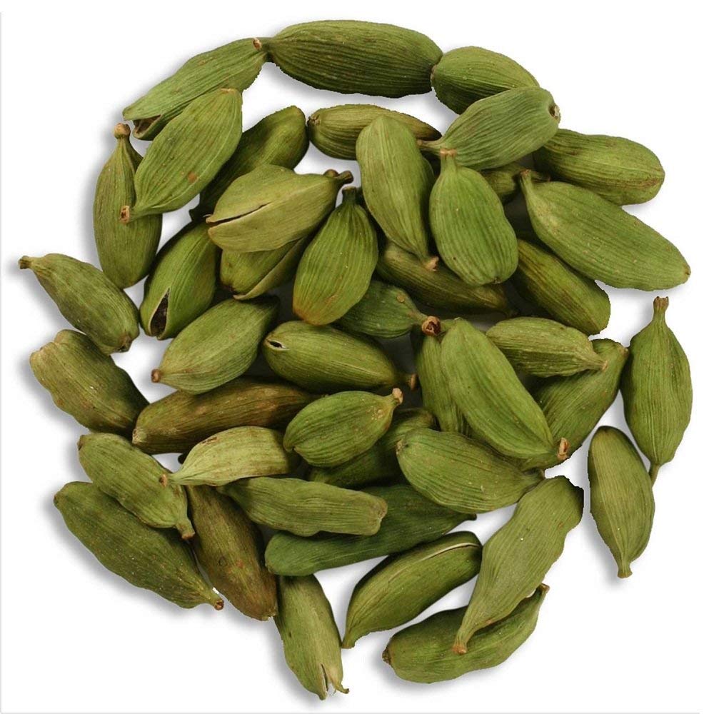 SHUDH GREEN CARDAMOM 1 LB | 16 oz Green Cardamom Pods Spice (Hari Elachi) ~ All Natural | Vegan | Gluten Friendly | NON-GMO | Pr