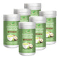 CAcafe Coconut Matcha Instant Green Tea Latte Mix - Creamy & Sweet - 6 Pack - Reduced Sugar - Non-GMO - No Artificial Flavors