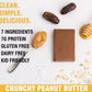 KiZE Energy Bars - Crunchy Peanut Butter - Gluten Free, Dairy Free, High Protein - 10 Count