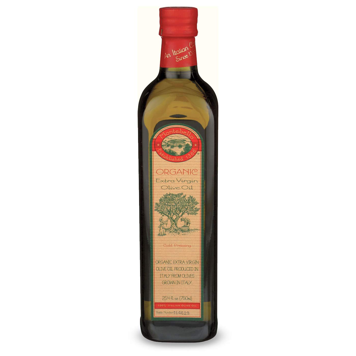Montebello Organic Extra Virgin Olive Oil, 25.4 Ounces