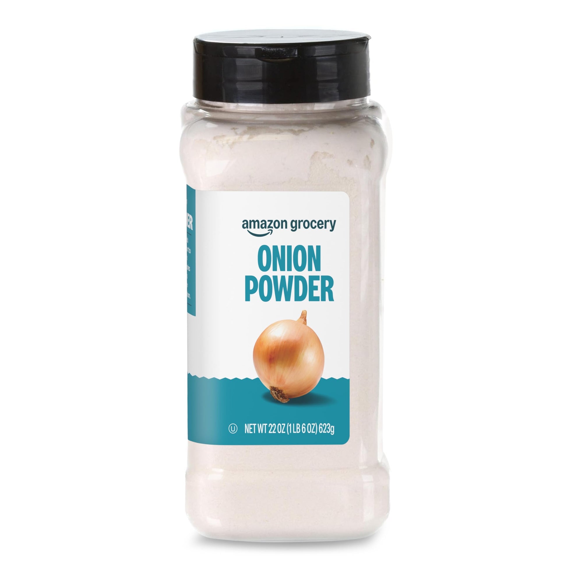 Amazon Grocery Onion Powder, 22 Oz, Pack of 1, Previously Happy Belly, Packaging May Vary