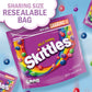 Skittles Wild Berry Chewy Colorful Rainbow Easter Egg Basket Candy Filler Sharing Size, 15.6 Oz Resealable Bulk Bag