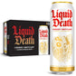 Liquid Death, Cherry Obituary Sparkling Water, 8-Pack (King Size 19.2Oz Cans), Cherry Flavored Sparkling Beverage Sweetened With