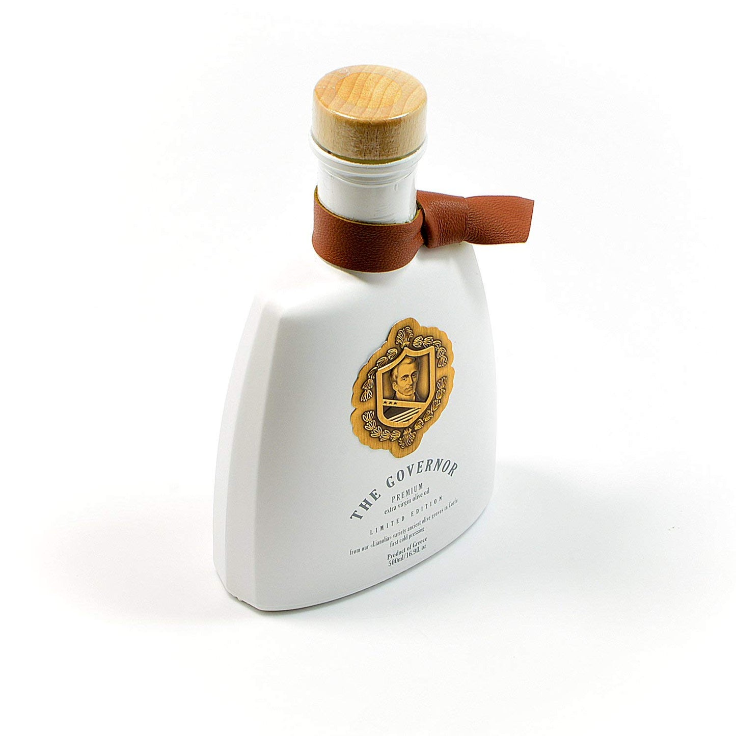 The Governor Limited Edition Extra Virgin Olive Oil - Unfiltered, Cold-Pressed, Early Harvest, Single Origin - Peppery, Robust,
