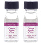 LorAnn Green Apple SS Flavor, 1 dram bottle (.0125 fl oz - 3.7ml - 1 teaspoon) - 2 Pack