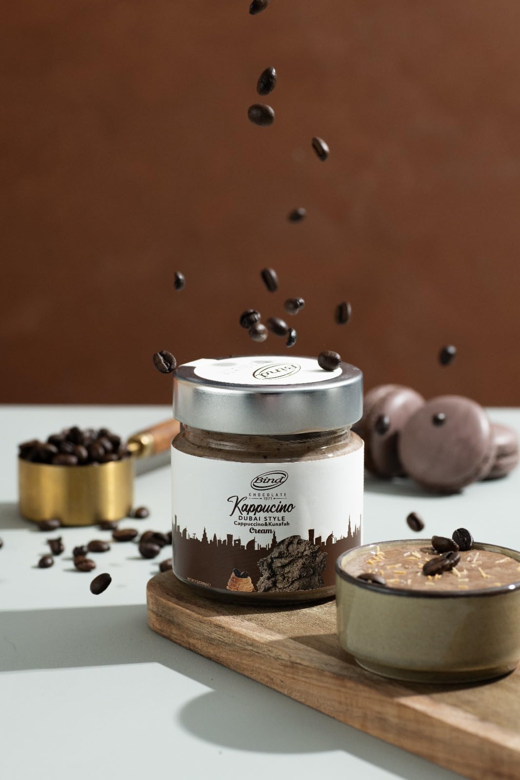 BIND Cappucino Cream Spread with Crispy Kadayif Filling, 7.05 Oz