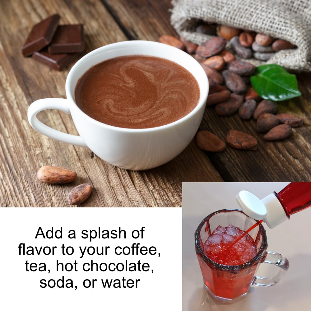 3-Pack Grape, Cherry, Red Raspberry Syrup For Snow Cones, Homemade Sodas, Cocktails, Coffee, Baking And More - Time For Treats 16.9 Fluid Ounce Per Bottle