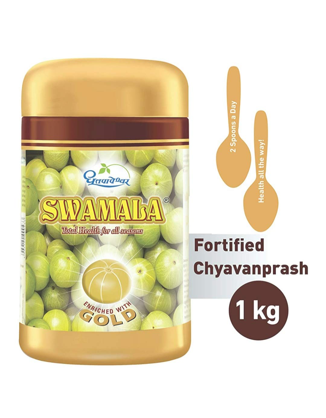 Dhootpapeshwar Swamala Gold Chywanprash, 1 kg