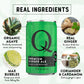 Q MIXERS Ginger Ale - Real Ginger & Organic Agave, 7.5 Fl Oz Cans, Pack of 8, Perfect for Cocktails & Mocktails