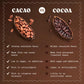 NaturaleBio Organic Raw Cacao Nibs 2 lbs. Natural and Pure. Made in Tropical Regions from The Theobroma Cacao Plant. Source of M