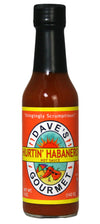 Daves Gourmet Habanero Hot Sauce - Balanced Heat with Garlic & Spices - 5oz (Pack of 1) - Gluten-Free, Low Sodium