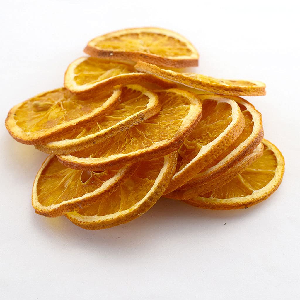 500G/17.6Oz Dried Orange Slices, Sweetened Dried Oranges Slices, Sugar Free, Vegan & Kosher