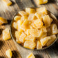 Sweetaholic Crystallized Ginger Chunks - 5 Lb Bulk Bag - Non-Gmo, Kosher, Sugar-Coated Dried Ginger - Spicy Sweet Snack For Dige