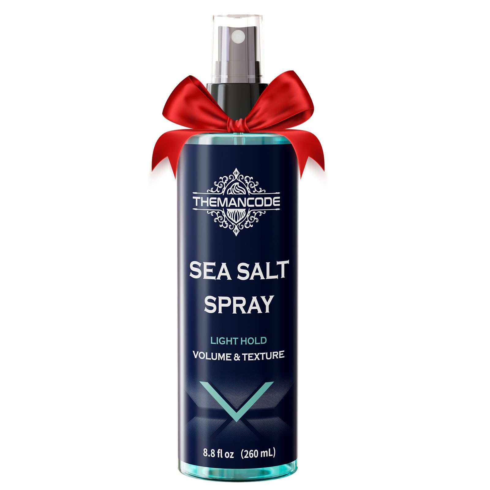 Themancode Sea Salt Spray For Men, Light Hold Thickness, Texturizing Hairspray, Stocking Stuffers For Man, Surf Spray Adds Instant Volume, Travel Essentials, Christmas Gift For Men, 8.8 Oz