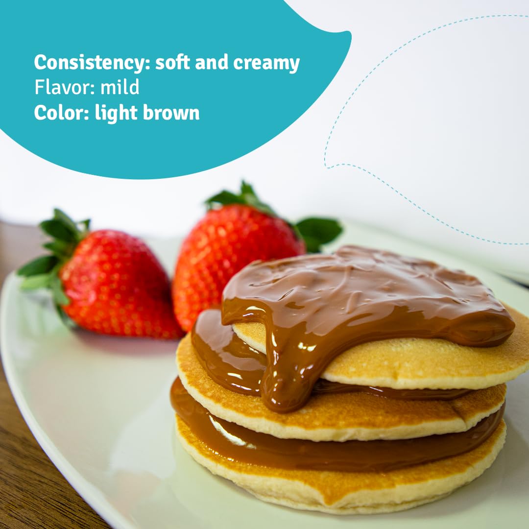 Nuuva Foods Enhanced Dulce De Leche – Authentic Creamy Caramel Spread – Perfect For Desserts, Baking, And Spreading, Caramel, Carmel Syrup, Dulce De Leche Syrup - 11 Lbs