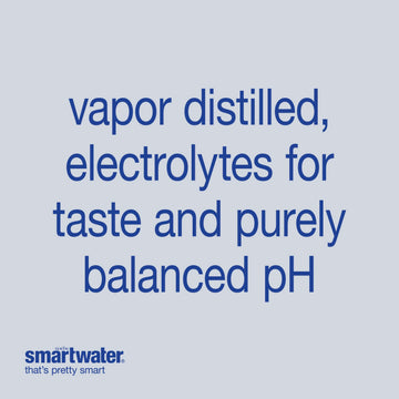 smartwater Packaged Drinking Water, 33.8 Fl Oz, Clear, Pack of 6, Model 786162102812