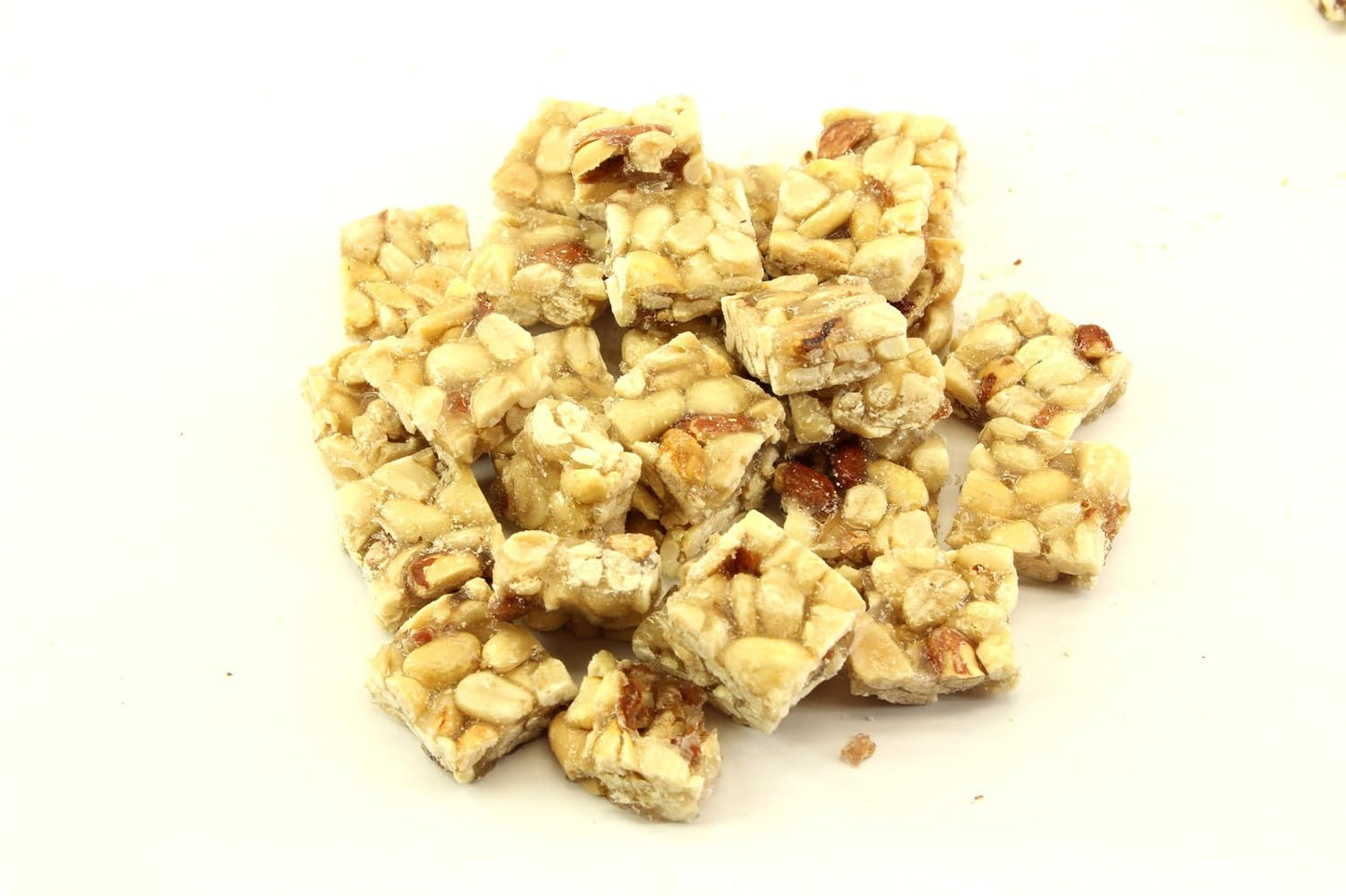 Planet Sweets Caramel Peanut Squares - 8 Ounce - Old Fashioned Crunchy Snack Candy Treat