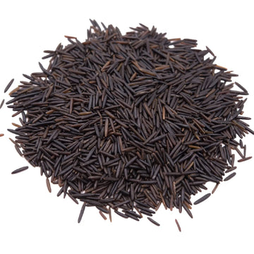Gerbs Wild Black Canadian Rice 4 Lbs. Premium Grade | Top 14 Food Allergy Free | Freshly Harvested Packed In Resealable Bulk Bag | High In Protein, Fiber & Antioxidants | Gluten Peanut Tree Nut Free