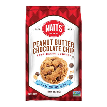 Matt's Cookies - Cookies Peanut Butter - Case of 6-10.5 OZ (6x10.5 OZ)