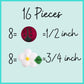 Icing Ladybugs And Daisies | 16 Edible Decorations | Mini Icing Ladybugs & White Sugar Daisies | Spring Cake Toppers | Simply Su