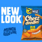 Wise Snacks Cheez Doodles Baked Puffs, Real Cheddar Cheese Extra Crunchy, Individual Snack Size Bags, School and Halloween Snack