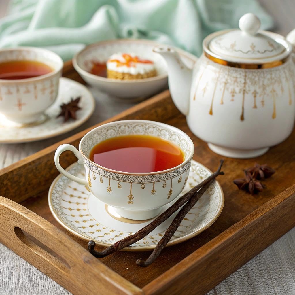 The Republic of Tea Downton Abbey Mrs. Patmores Pudding Tea  36 Tea Bags  Caramel Vanilla Black Tea