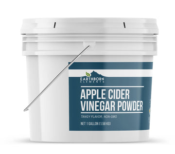 Earthborn Elements Apple Cider Vinegar Powder, 56 Ounce Bucket, Cooking & Baking, Dry Powder