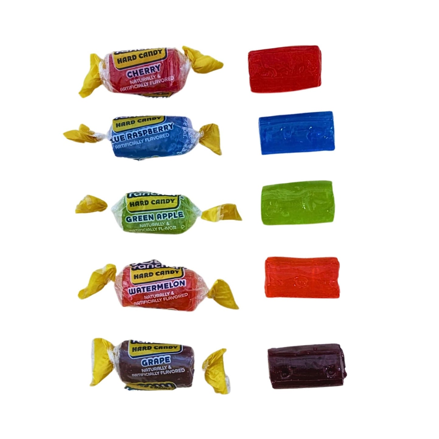 Jolly Ranchers Hard Candy Assortment 3Lbs- All 5 Original Flavors Cherry, Blue Raspberry, Green Apple, Watermelon And Grape Indi