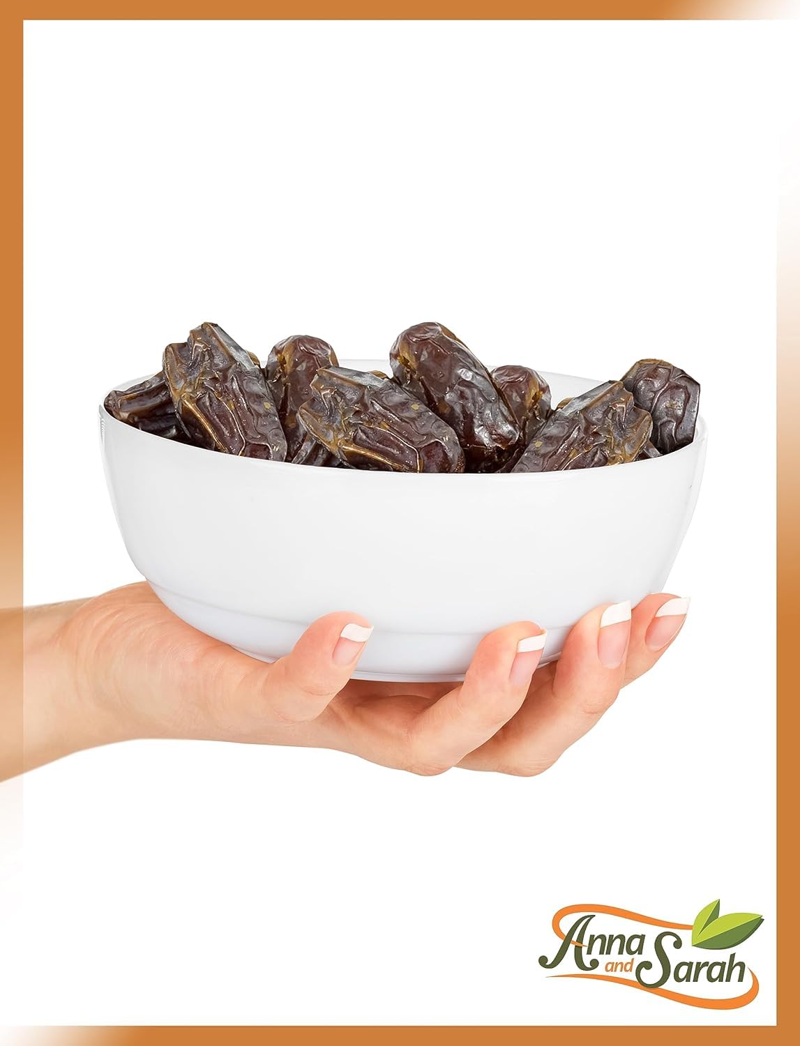 Anna And Sarah 5 Lbs Organic Medjool Dates, Kosher, No Sugar Added Natural Dried Dates In Resealable Bag, 80 Oz