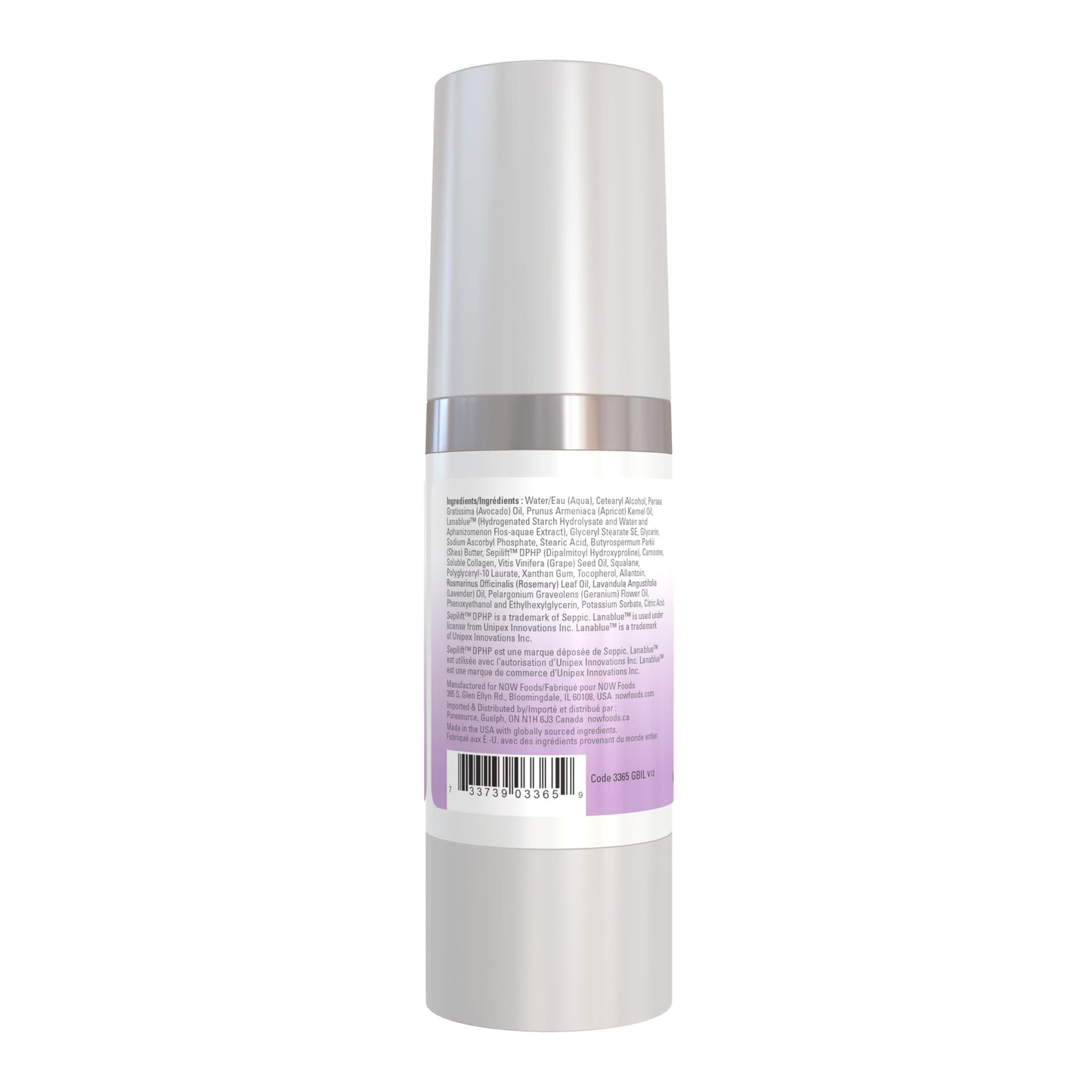 Now Foods Solutions, Wrinkle Rescue Moisturizer, With Clinically Tested Sepilift® Dphp And Lanablue™ To Tone Aging Skin, 2-Ounce
