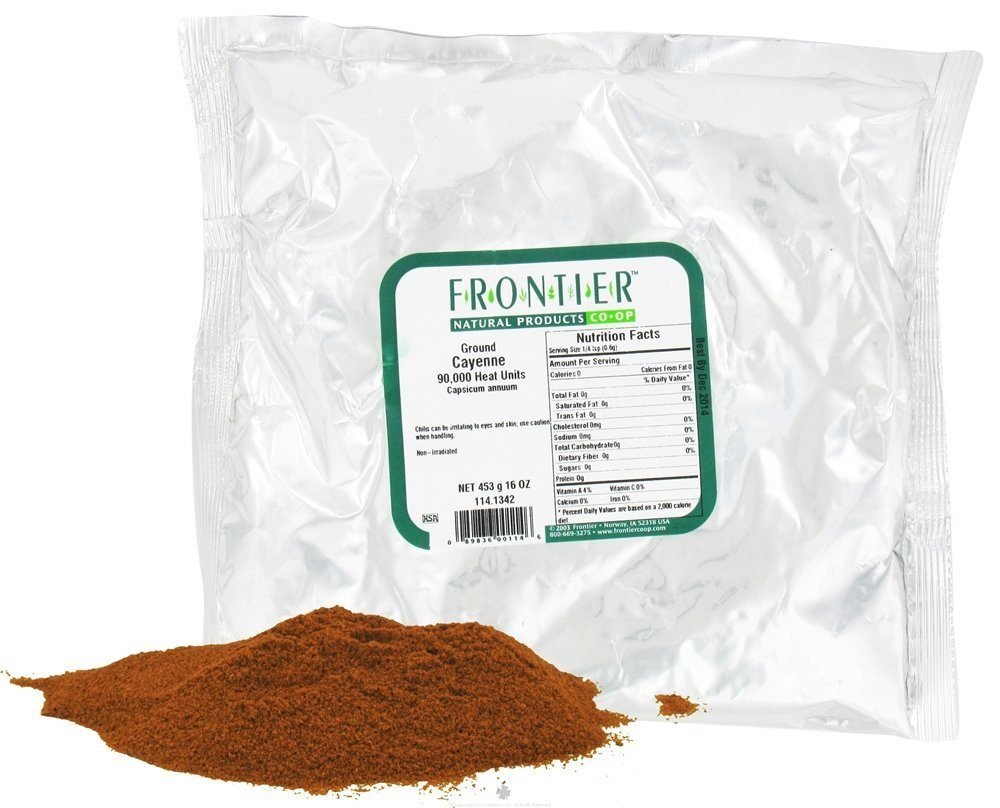 Frontier Herb Cayenne 90000 Hu (1X1 Lb)