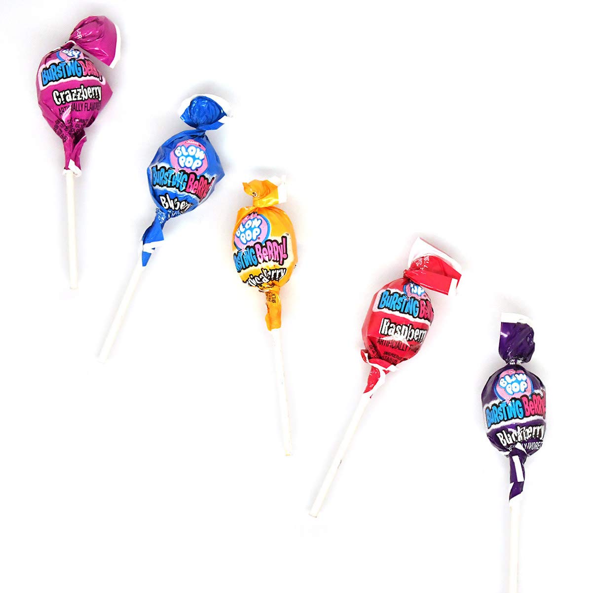 Charms Blow Pops, Bursting Berry Flavor, Multicolor, 48 Count (Pack Of 1)