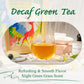 Wt Weetee Decaf Green Tea Bags, 100 Count Co2-Decaffeinated Green Tea, Drink All Day | Super Antioxidant | Resealable Kraft Bag