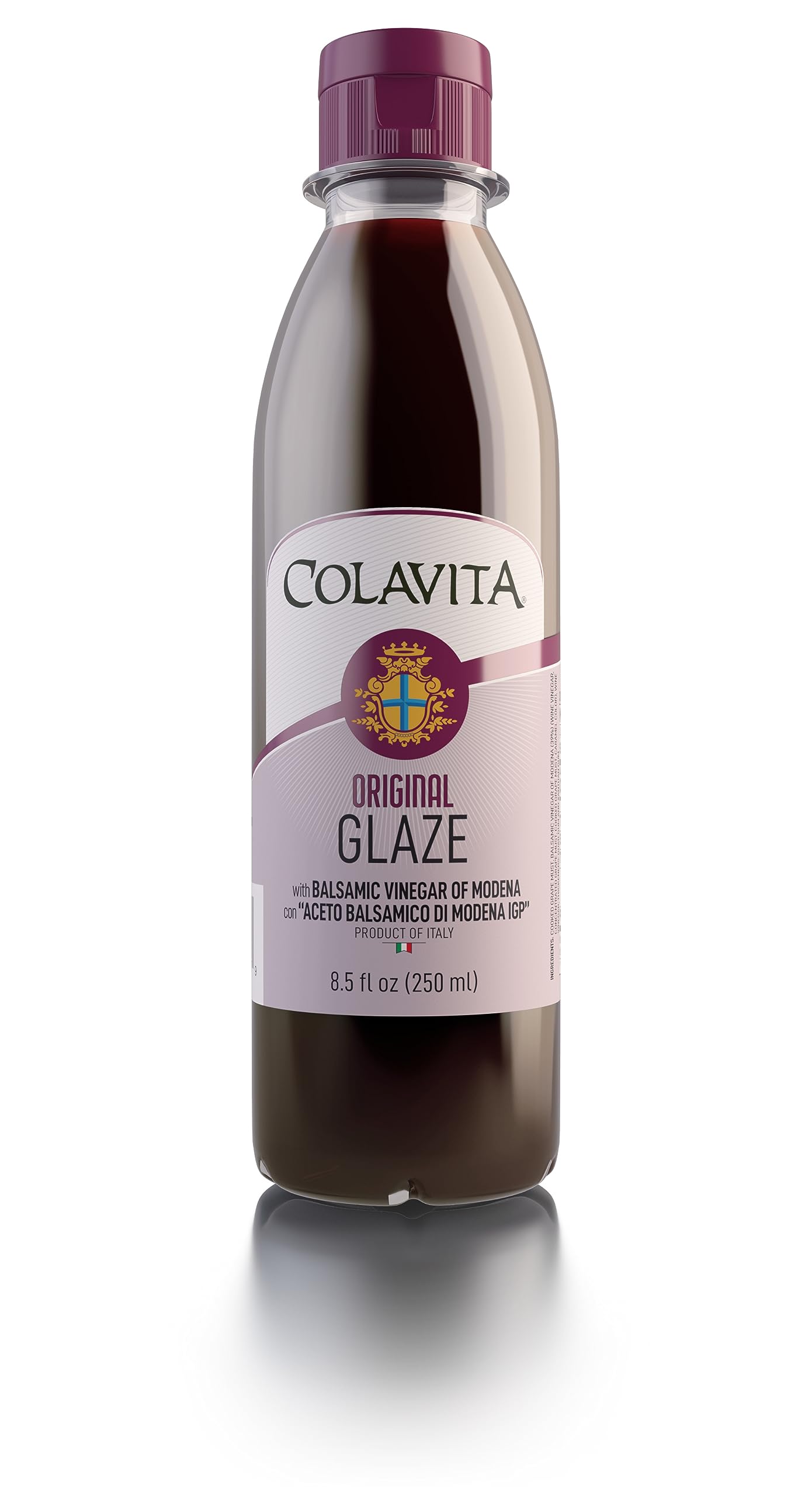 COLAVITA Balsamic Glaze, Italian Import, 8.5 Fl Oz Squeeze Bottle