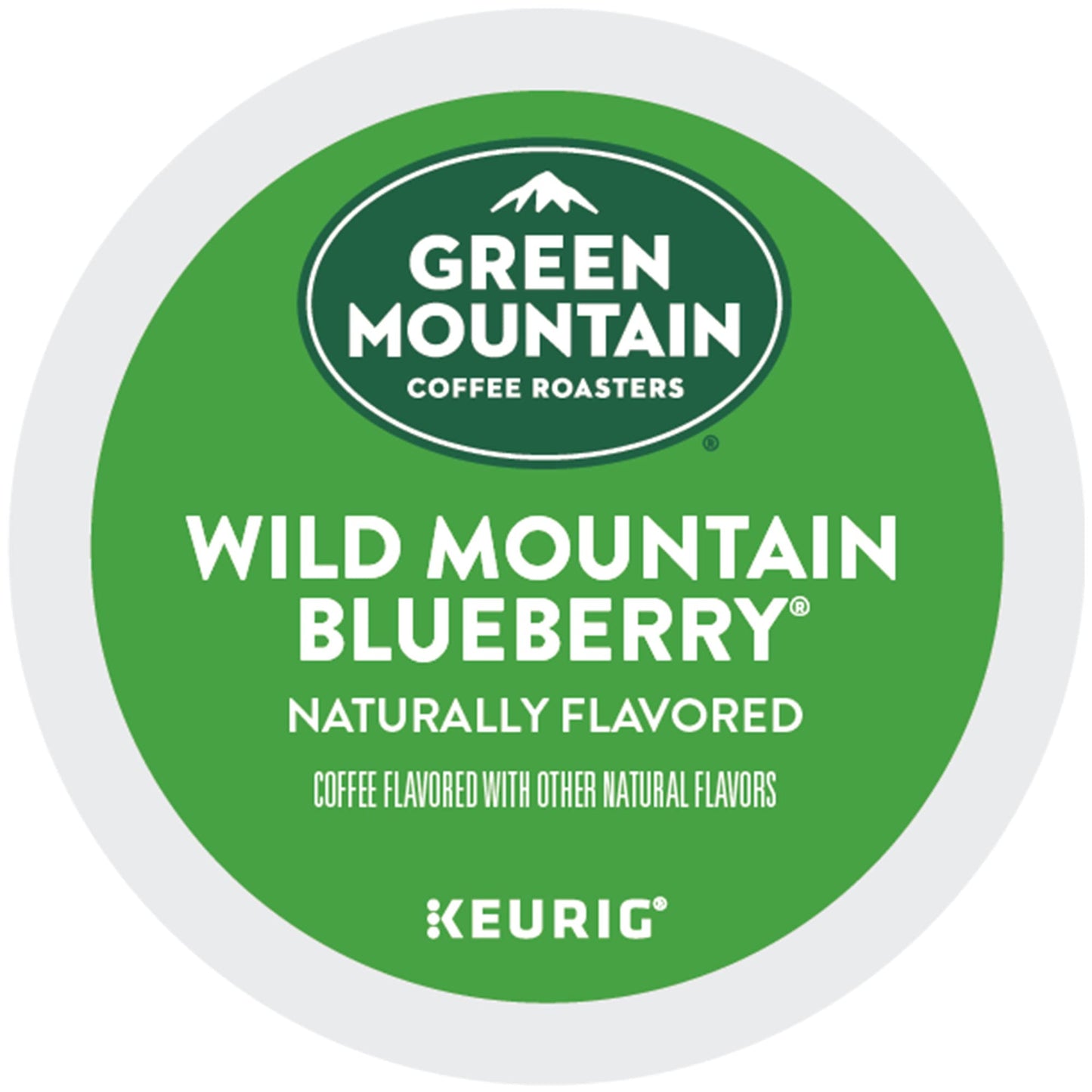 Green Mountain Coffee Roasters Wild Mountain Blueberry Keurig Single-Serve K-Cup Pods, Light Roast Coffee, 72 Count