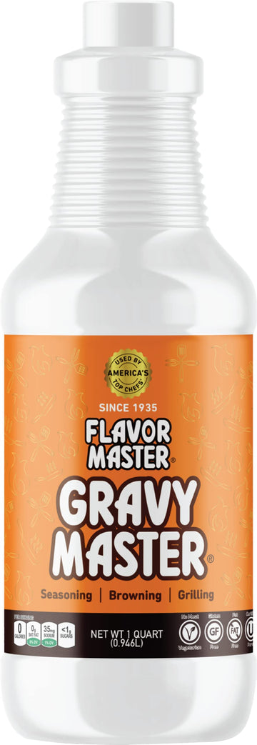 Gravy Master: Grilling, Seasoning and Browning Sauce - Ready to Use - 1 Bottle (32 fl oz) Vegetarian, No Gluten, Kosher, Pareve 