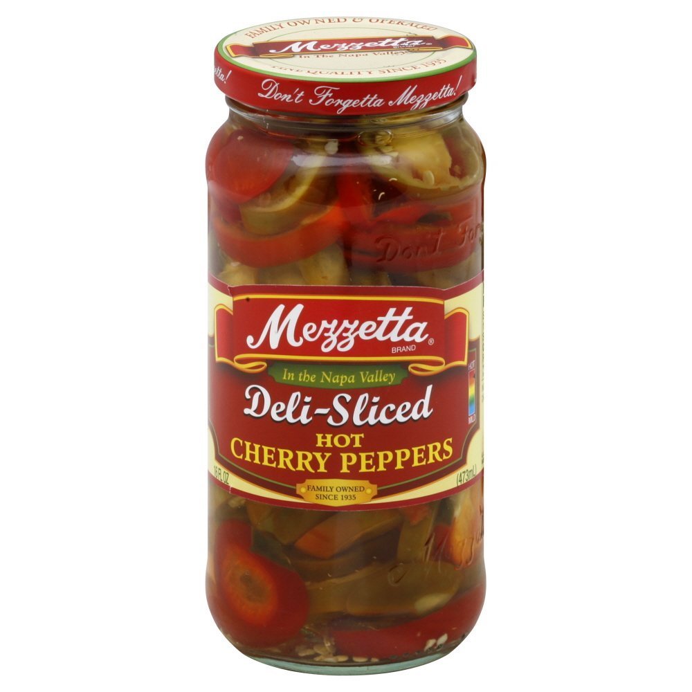 Mezzetta Pepper Cherry Hot Slice, 16lb (us)