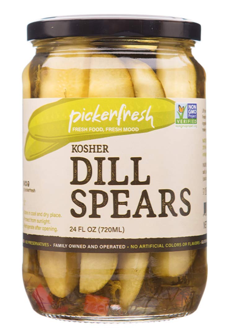 Pickerfresh - Dill Kosher Spears - Case Of 6-24 Oz