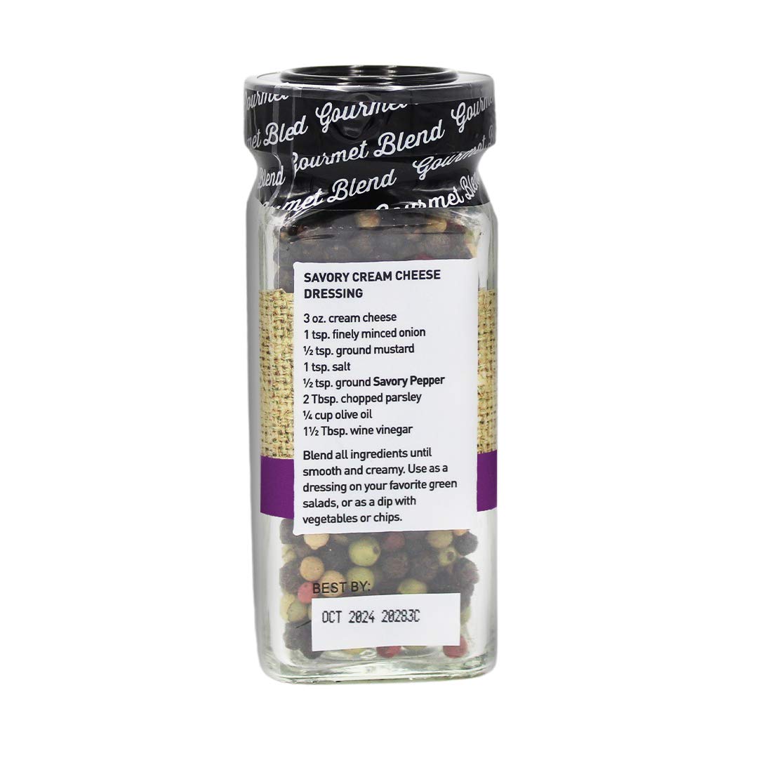 Spice Hunter B05559 Spice Hunter Pepper Savory Blend Whole -2Oz