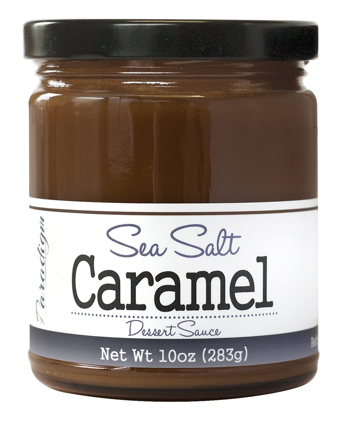 Paradigm Foodworks Sea Salt Caramel Sauce, 10 Ounce, Rich Flavor, Ideal for Desserts and Treats
