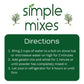 Simple Mixes Natural Gelatin Dessert, Orange, Healthy Snack, Dye-Free, No Gluten Or Fat, Kosher, 3 Pack