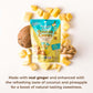 Prince Of Peace Pineapple Coconut Ginger Chews – Candied Ginger – 4 Oz. Bag – Candy Pack – Natural Candy – Healthy Snack – Vegan And Gluten-Free