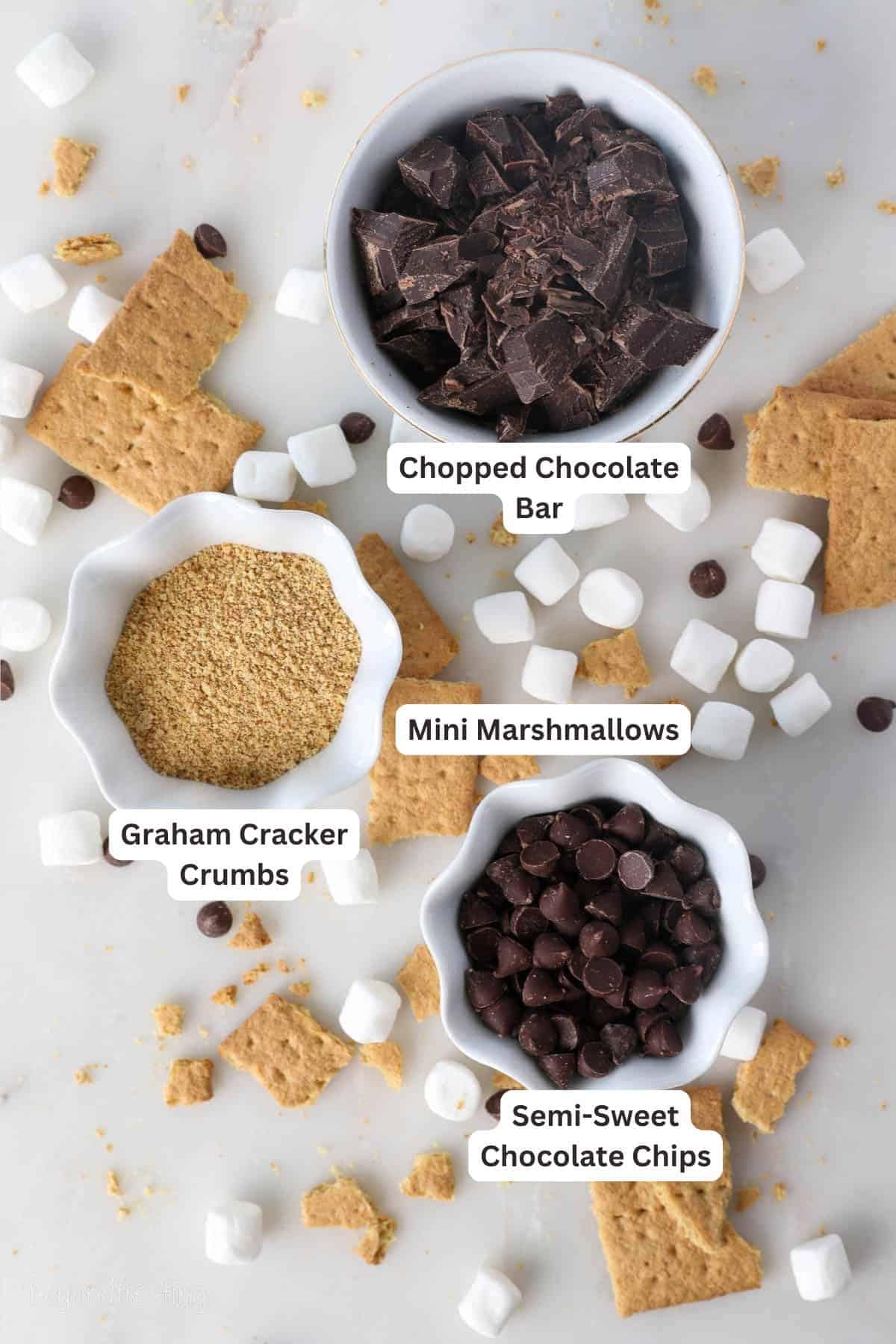 S’Mores Chocolate Chip Cookies- Chunky Soft-Baked Gourmet Cookies With Marshmallow & Chocolate, Egg-Free & Vegetarian, Holiday Dessert & Gift  , 9 Oz